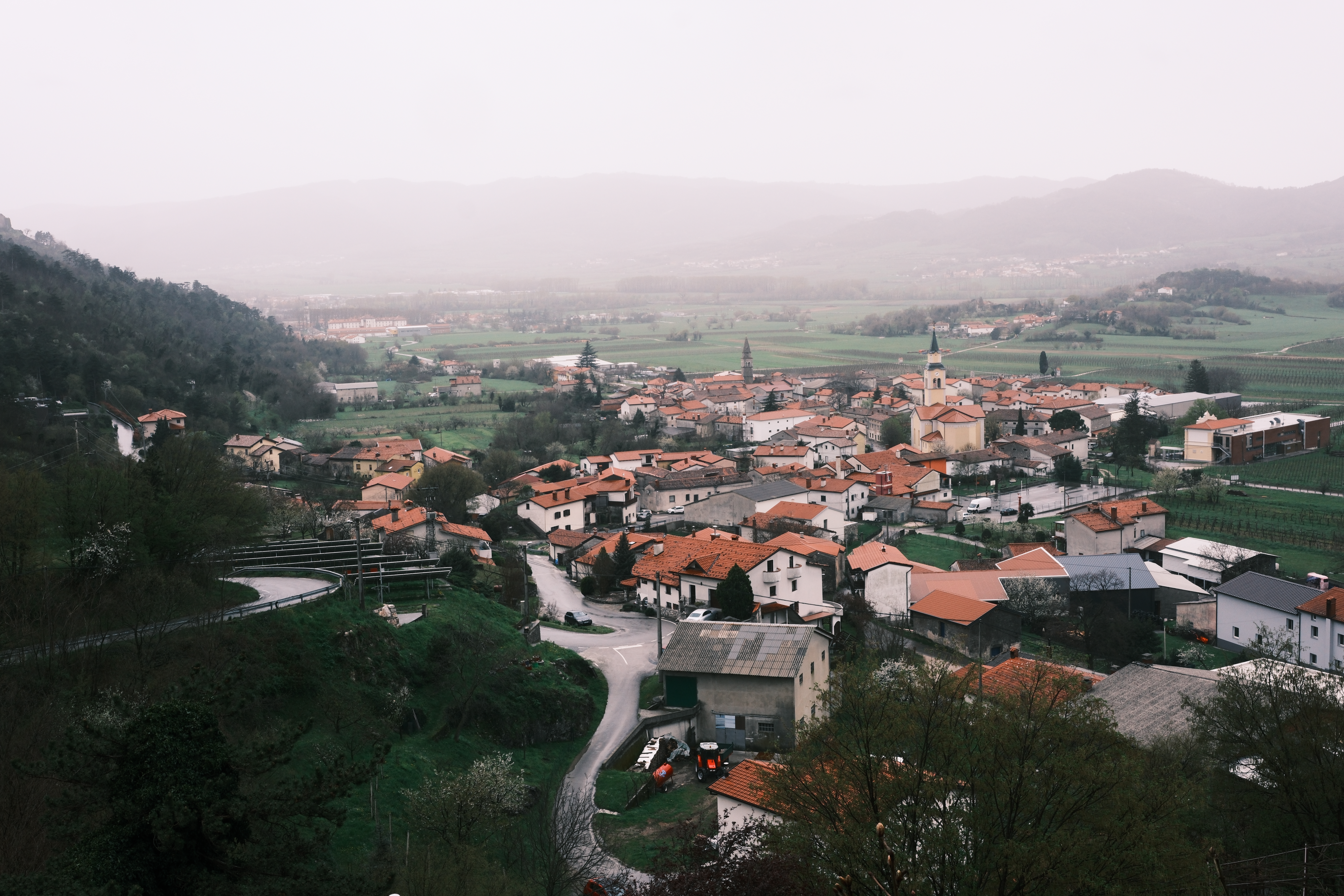 Blick auf Vrhpolje